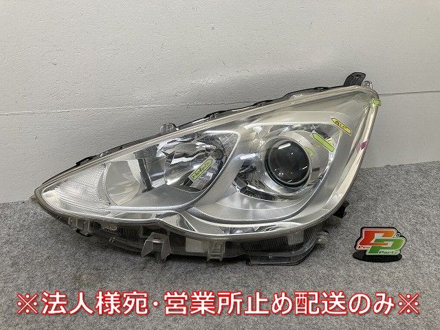 NHP10 中期 アクア 純正 左 LED ヘッドライト KOITO 52-293 打刻 H