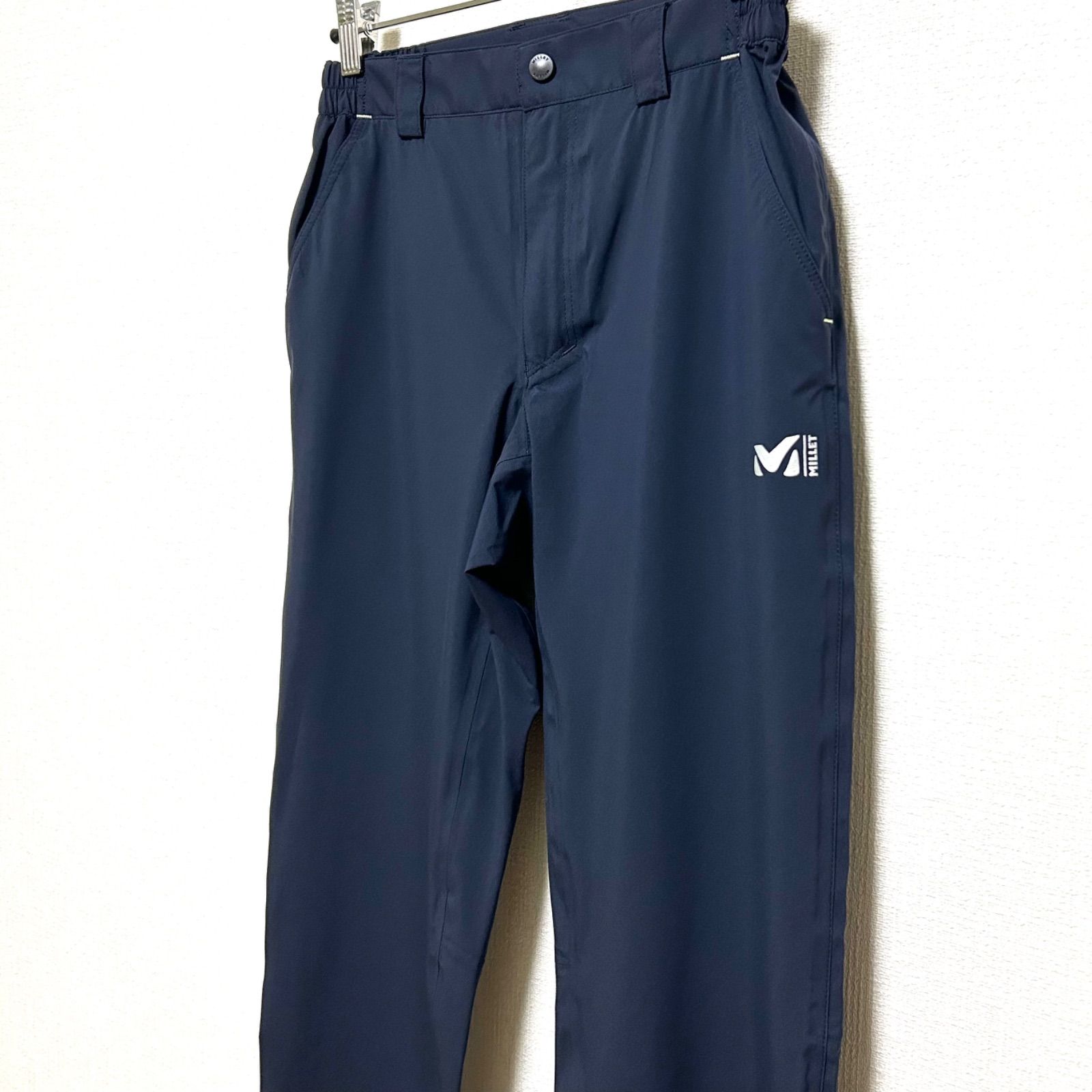 MILLET ミレー アウトドア ティフォン 50000 ストレッチ トレック パンツ ネイビー レディース S レインパンツ 登山 アウトドア タウンユース MIV01512