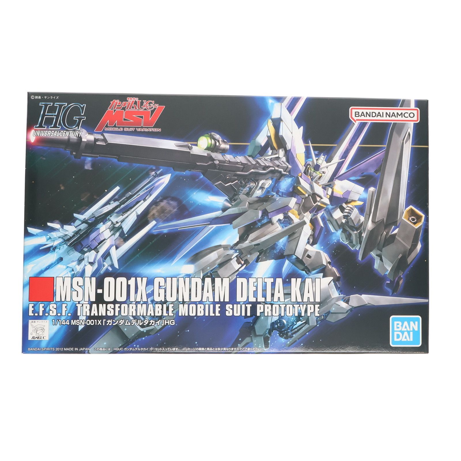 再販) HGUC 1/144 MSN-001X ガンダムデルタカイ 機動戦士ガンダムUC