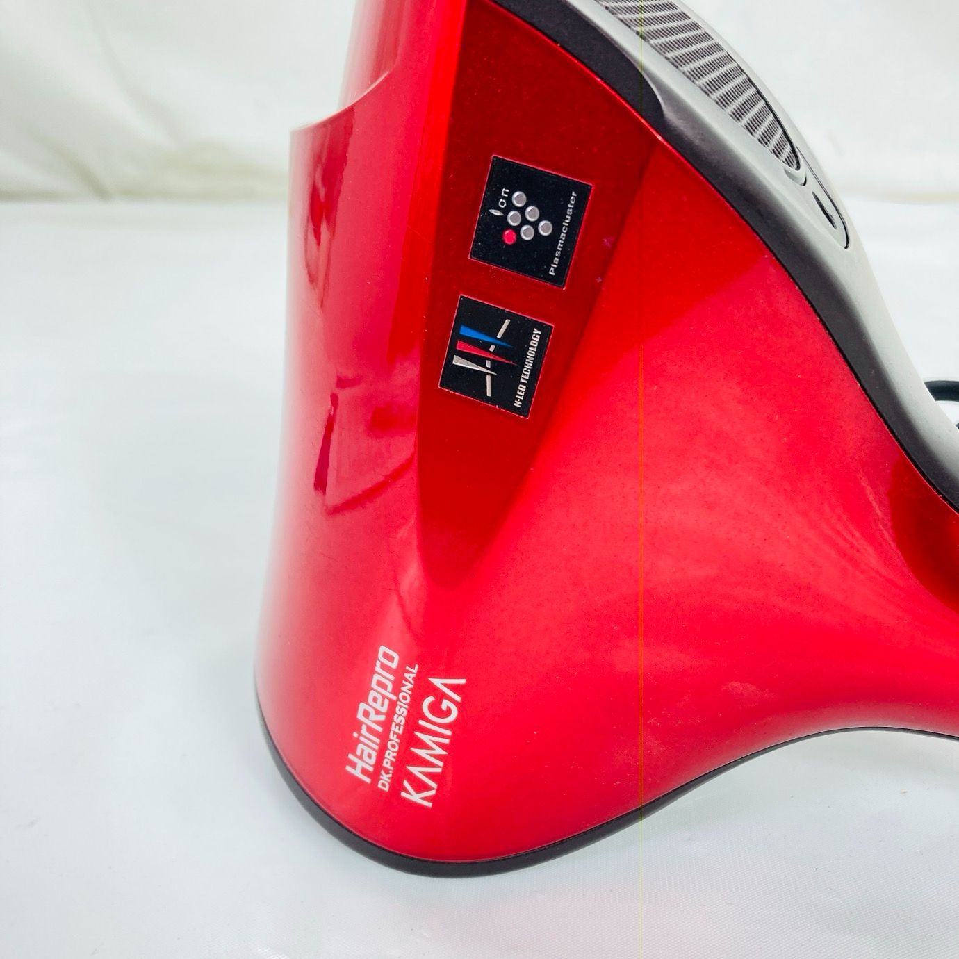 【美品】Aderans KAMIGA AD-HR03-R N-LED Sonic アデランス×シャープ、共同開発ドライヤー「N-LED Sonic KAMIGA」に新