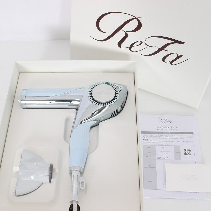 新品】MTG ReFa BEAUTECH DRYER BX RE-BQ-02A ホワイト ヘアドライヤー