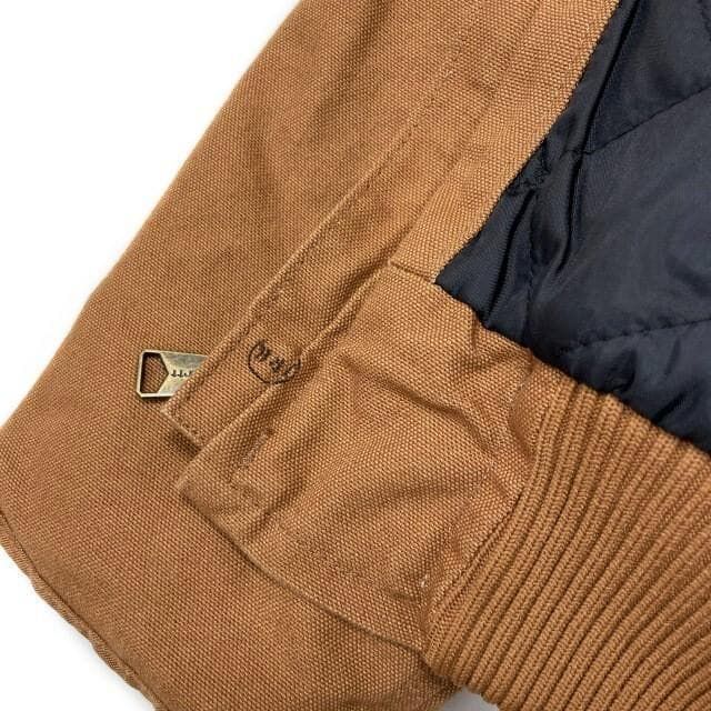【即購入不可】カーハート US購入 ダックジャケット(XL)茶 181218-B 即購入不可】カーハート US購入 ダックジャケット(XL)茶 181218-B
