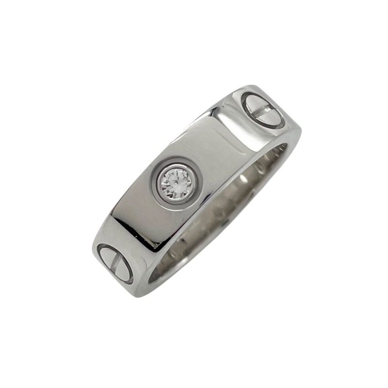 カルティエ Cartier ラブリング 3Pダイヤ 51 11号 K18WG ダイヤモンド ジュエリー