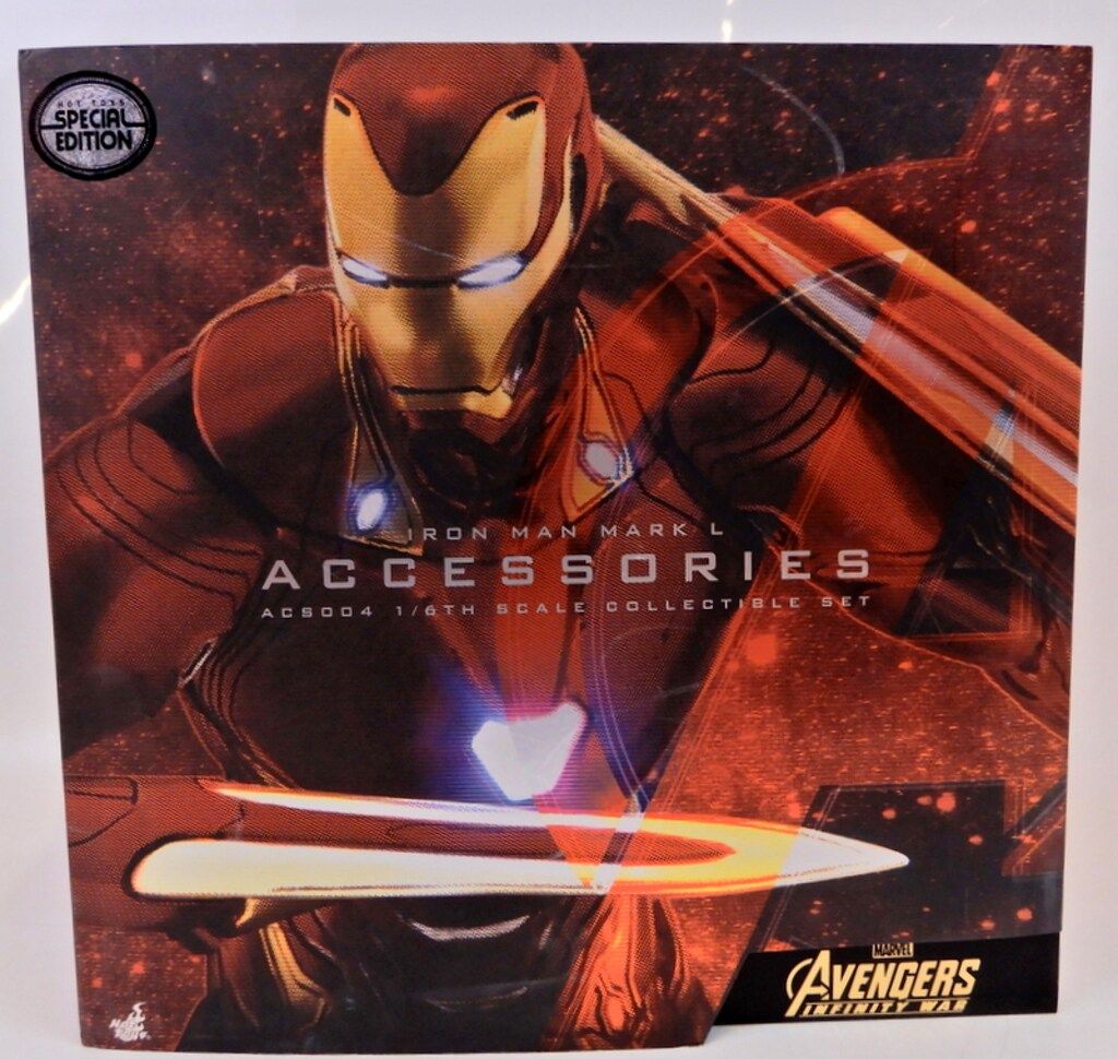 HOTTOYS ACCESSORIES COLLECTIBLE IRON MAN MARK L 50 ACCESSORIES SPECIAL EDITION ACS004B