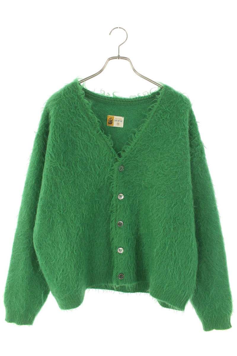 セントマイケル SM-A 23-0000-045 モヘアニットカーディガン メンズ S