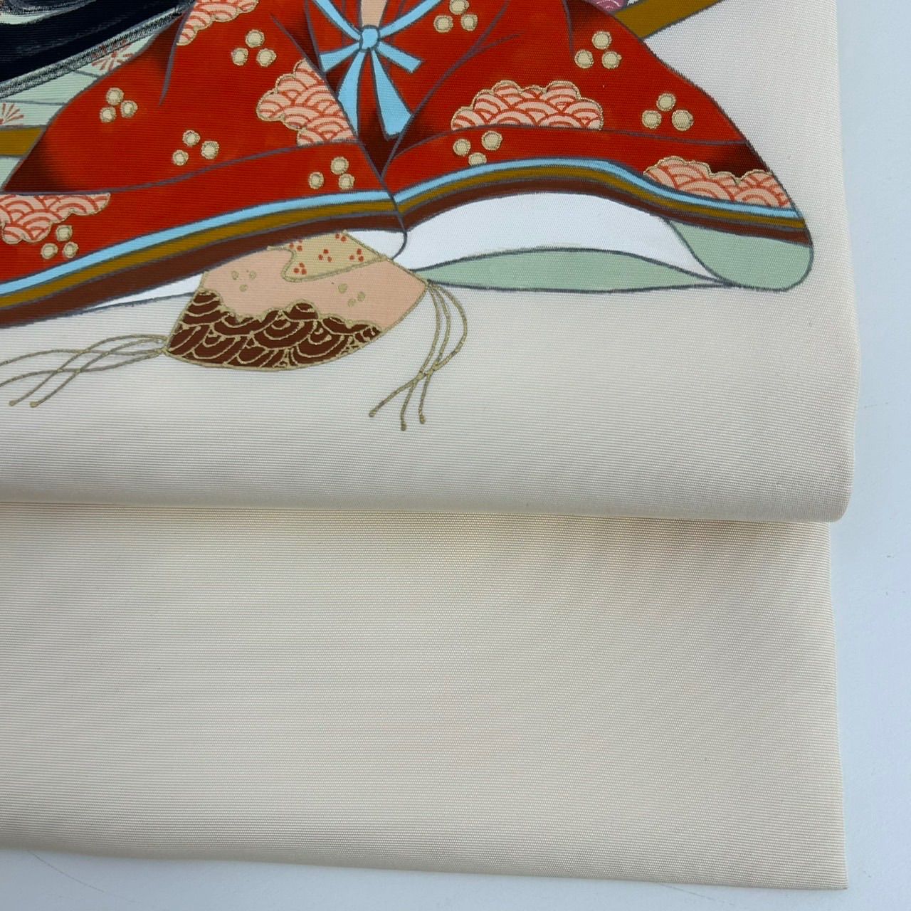 名古屋帯 正絹 塩瀬 染め 姫 九寸 MA-935 - メルカリ