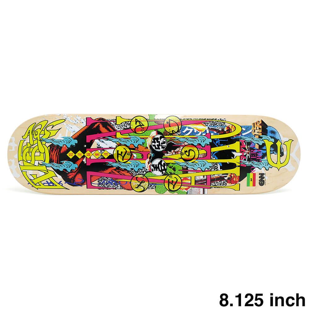 EVISEN DECK エビセン デッキ TEAM ZEN-AKU ’25 8.125 スケートボード スケボー