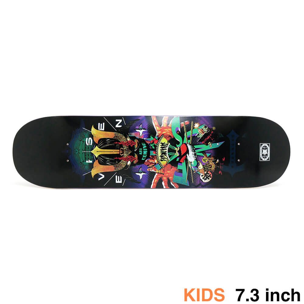 EVISEN DECK エビセン デッキ 子供用 TEAM EVISEN ARE COMING 7.3 スケートボード スケボー