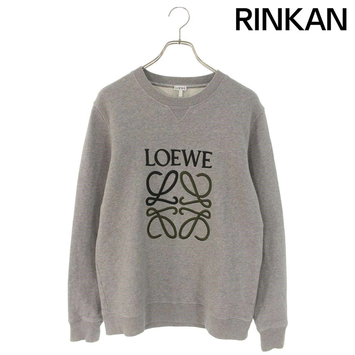 ロエベ H526341XA1 アナグラムロゴ刺繍クルーネックスウェット メンズ