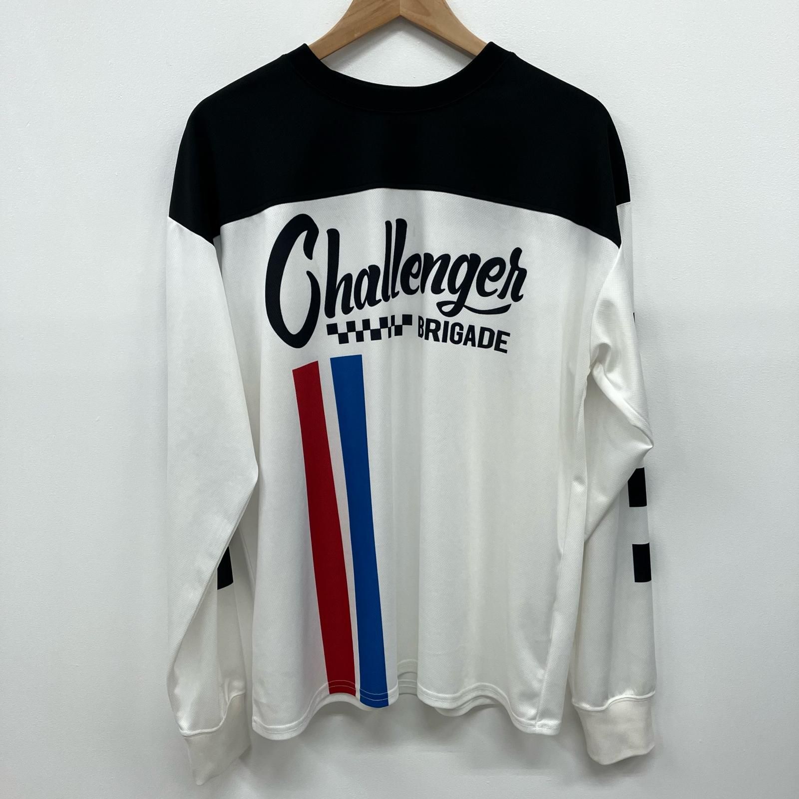 イオン広店 CHALLENGER チャレンジャー カットソー L S RACING TEE ホワイト サイズ M 103