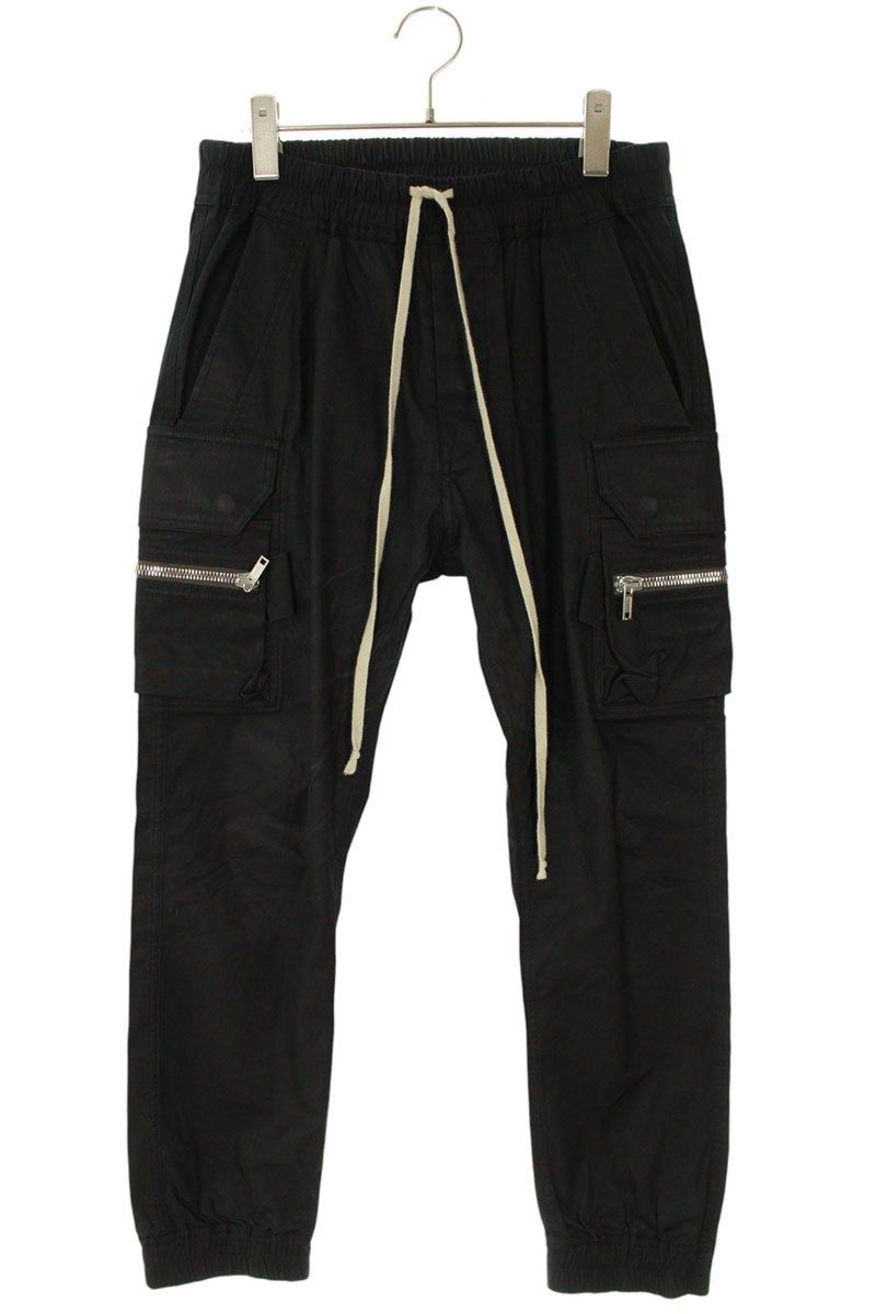 リックオウエンス RU01B1396-TE マストドンカーゴロングパンツ メンズ