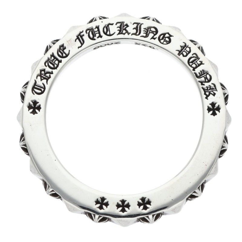 クロムハーツ TFP PNK PLS トゥルーファッキンパンク シルバーリング メンズ 14 5号