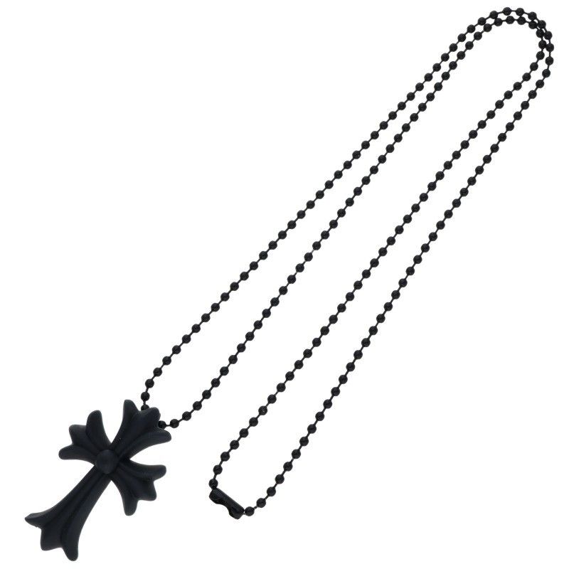クロムハーツ RUBBER CH CRS SML ラバーネックレス メンズ - メルカリ