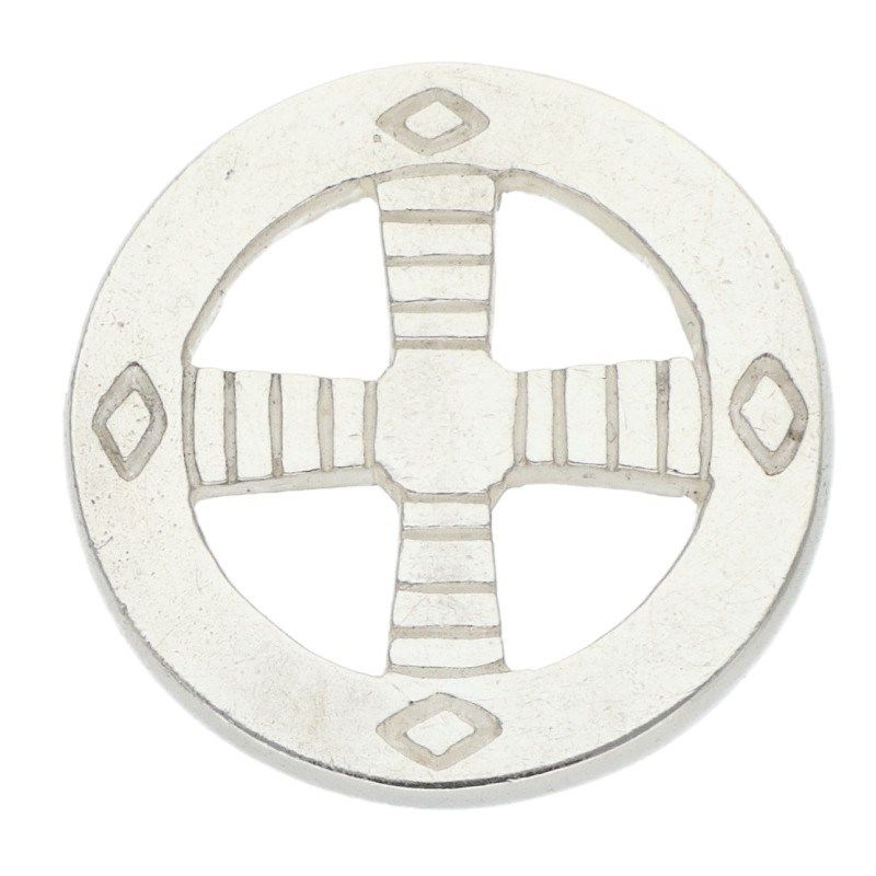 タディアンドキング メディスンホイールSV シルバーネックレストップ メンズ