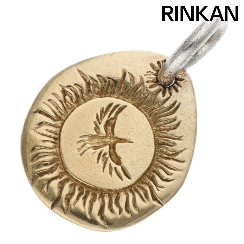 タディアンドキング K 18メタルM イーグル ゴールド メタルネックレストップ メンズ M