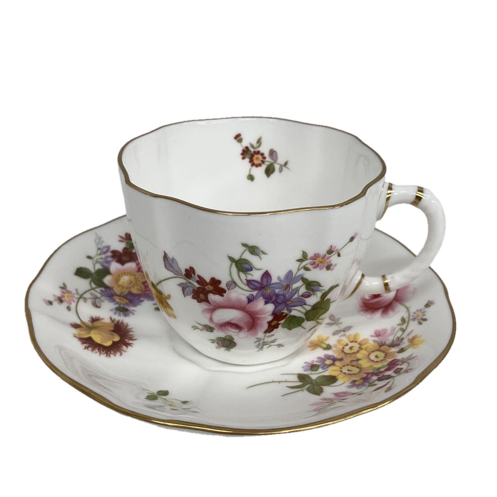 ROYAL CROWN DERBY カップ-ソーサー 5客セット ロイヤルアントワネット 英国食器 S10517405