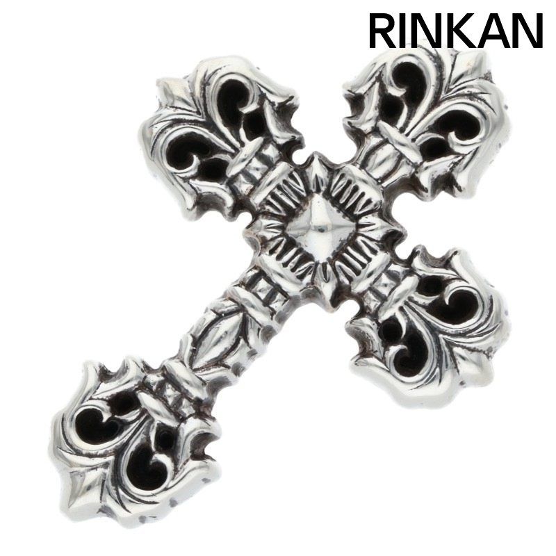 クロムハーツ FILIG CROSS-XSM フィリグリークロスXS シルバーネックレストップ メンズ