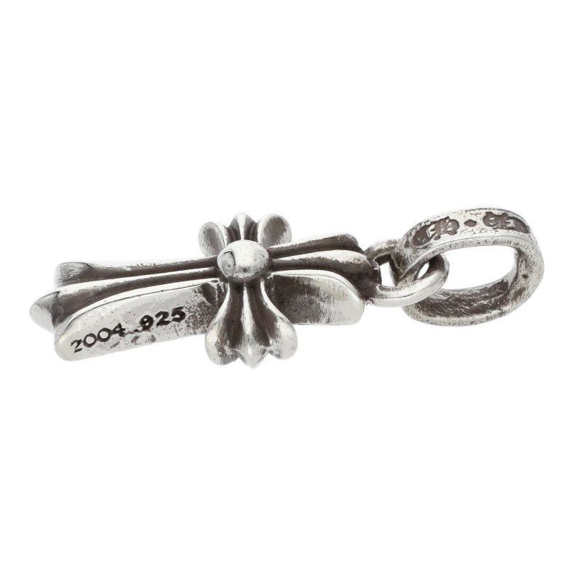 クロムハーツ CRS BBYFAT ベイビーファット シルバーネックレストップ メンズ MERCADOAVALIA_COM_BR