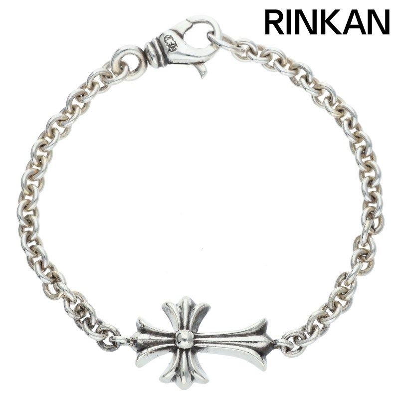 クロムハーツ CHN TNY CH CRS タイニーCHクロスチェーン シルバーブレスレット メンズ
