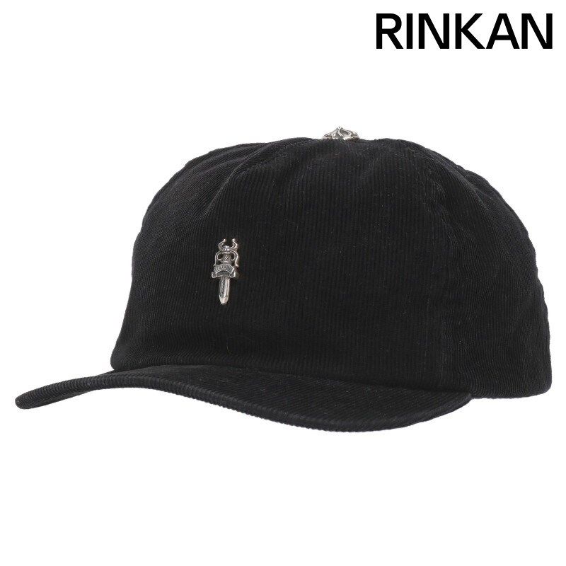 クロムハーツ CH HAT ダガー装飾コーデュロイ帽子 メンズ