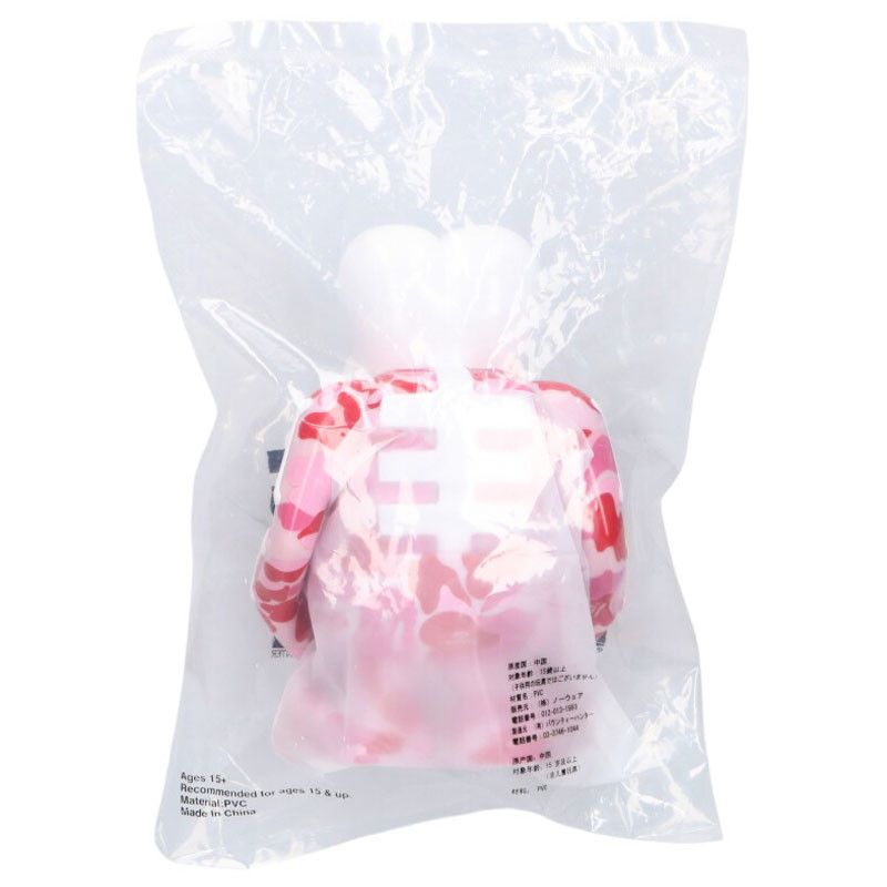 BOUNTY HUNTER×A BATHING APE スカル君フィギュアピンク