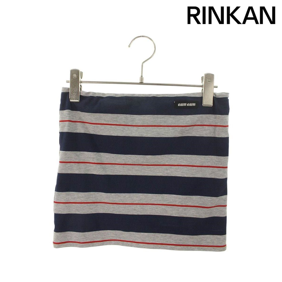 ミュウミュウ 25AW MJT708 ボーター ジャージートップチューブトップ レディース XS