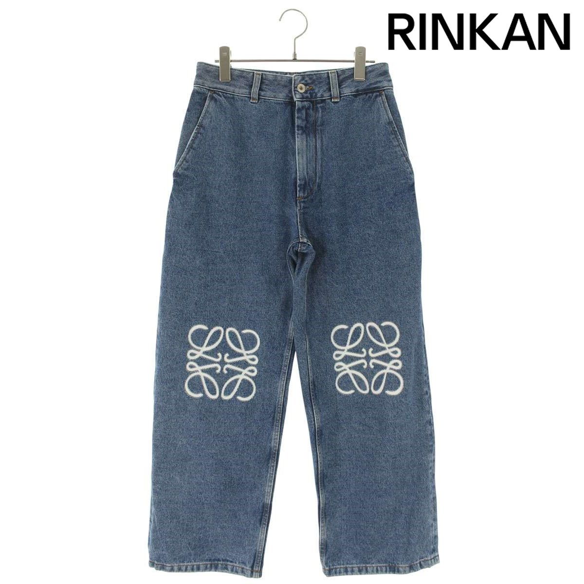 ロエベ S359Y11X50 アナグラムバギーデニムパンツ レディース 36