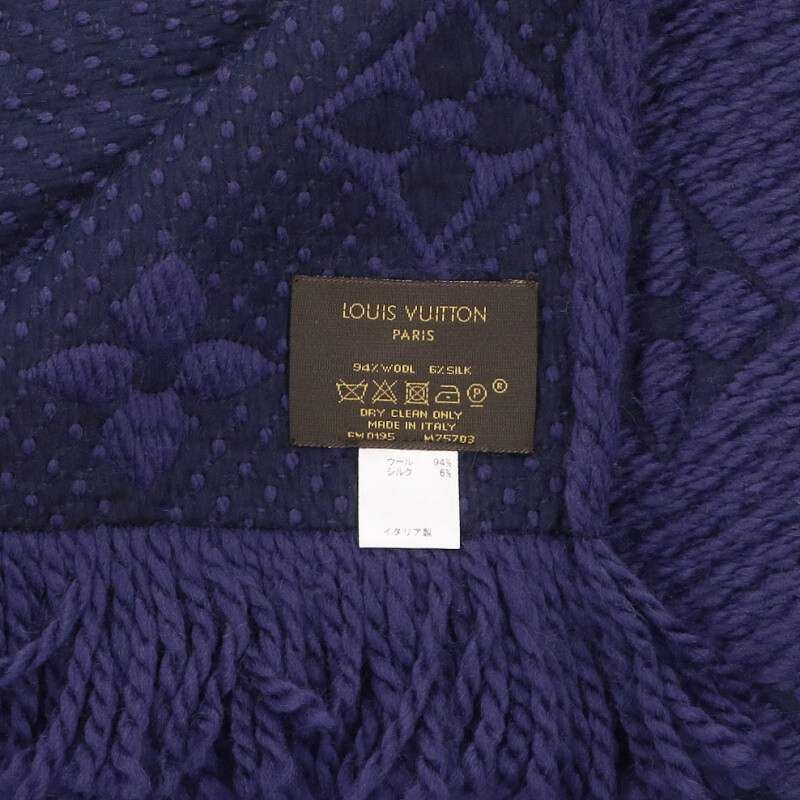 LOUIS VUITTON ロゴマニア　モノグラム　マフラー ルイヴィトン M75703/エシャルプ・ロゴマニア モノグラムマフラー
