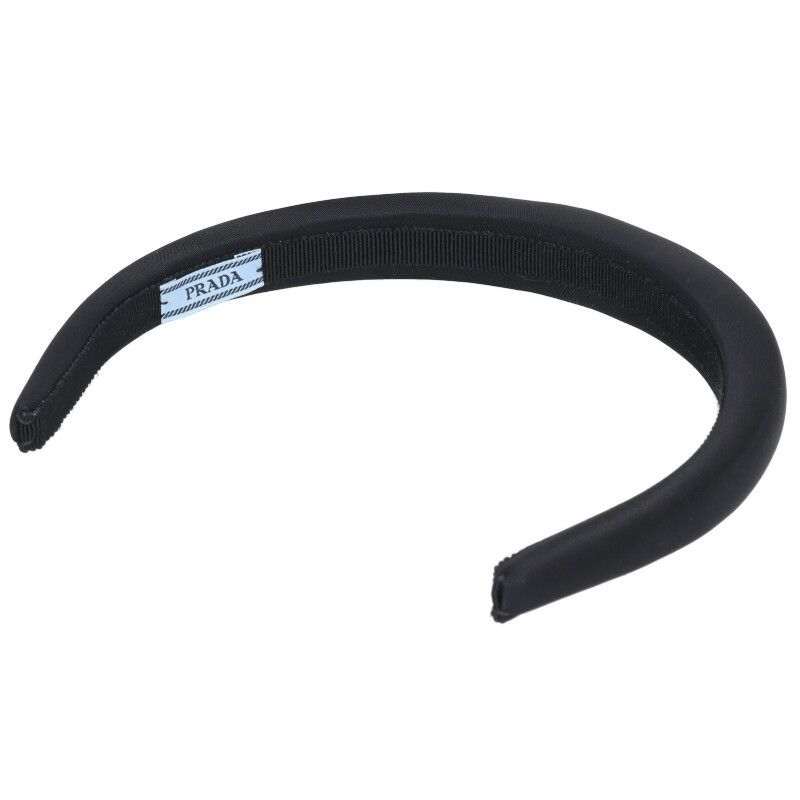  プラダ 三角プレートナイロンカチューシャ レディース ヘアバンド カチューシャ ヘアアクセサリー