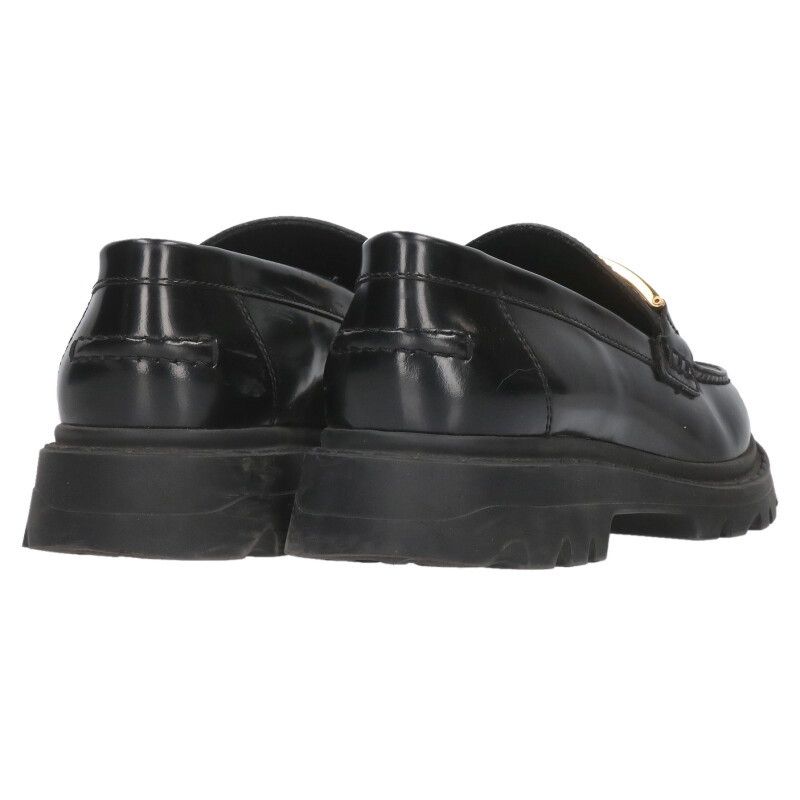 Dior Code ディオール コード ローファー ブラック黒37 クリスチャンディオール DIOR CODE ディオール コード レザー