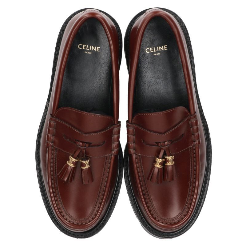 セリーヌ トリオンフタッセルローファー レディース 37 - メルカリ