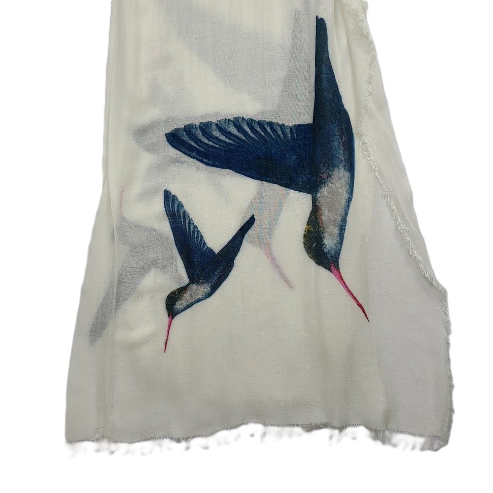 ジルサンダー ショール兼用 ウールマフラー 小さな織りムラ アリス