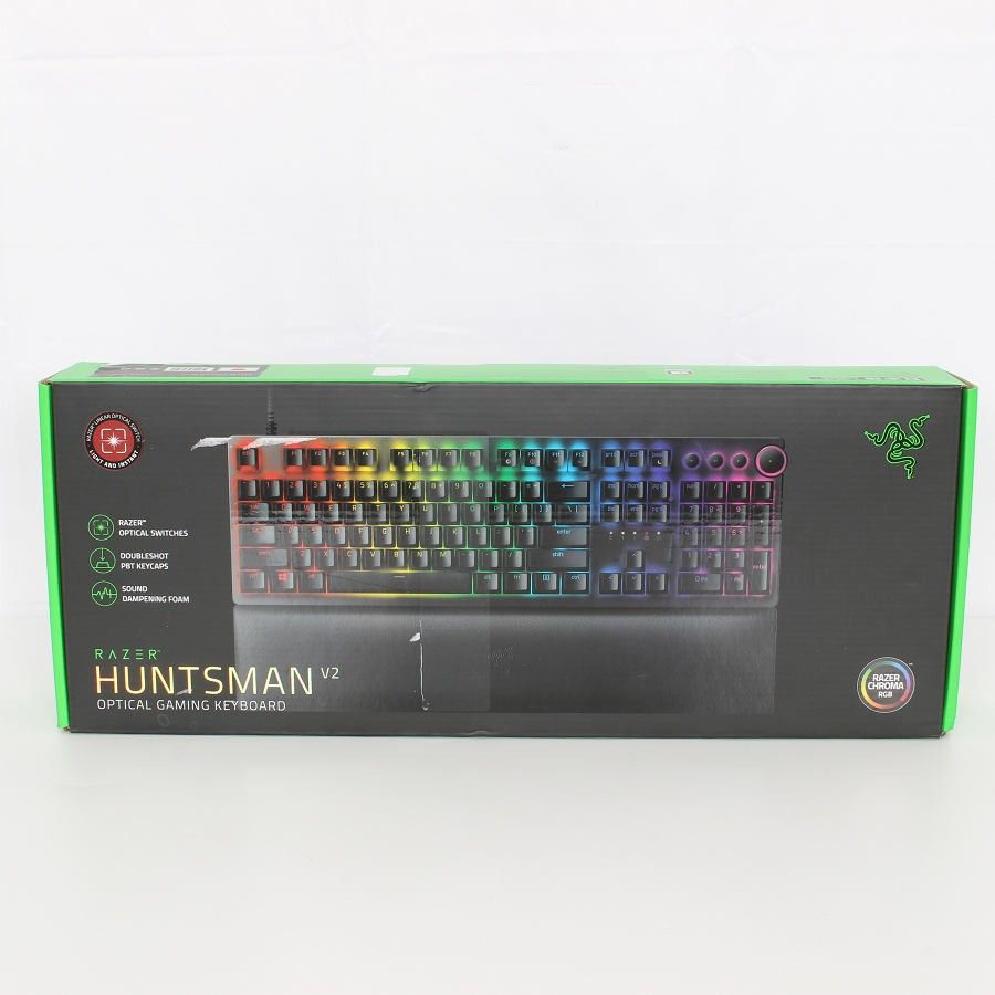 Razer Huntsman V2 JP Linear Optical Switch RZ03-03930800-R3J1 ゲーミングキーボード レイザー 本体