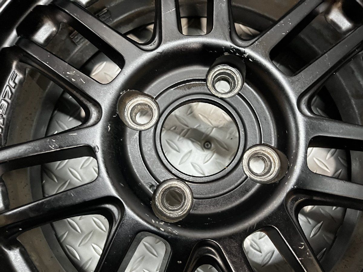  走行短め 165 55 R 15 夏タイヤ Weds Sports SA 97 F ウェッズ スポーツ 15インチ 45 ブラック 22年製 MTB 901 15インチ タイヤ ホイールセット