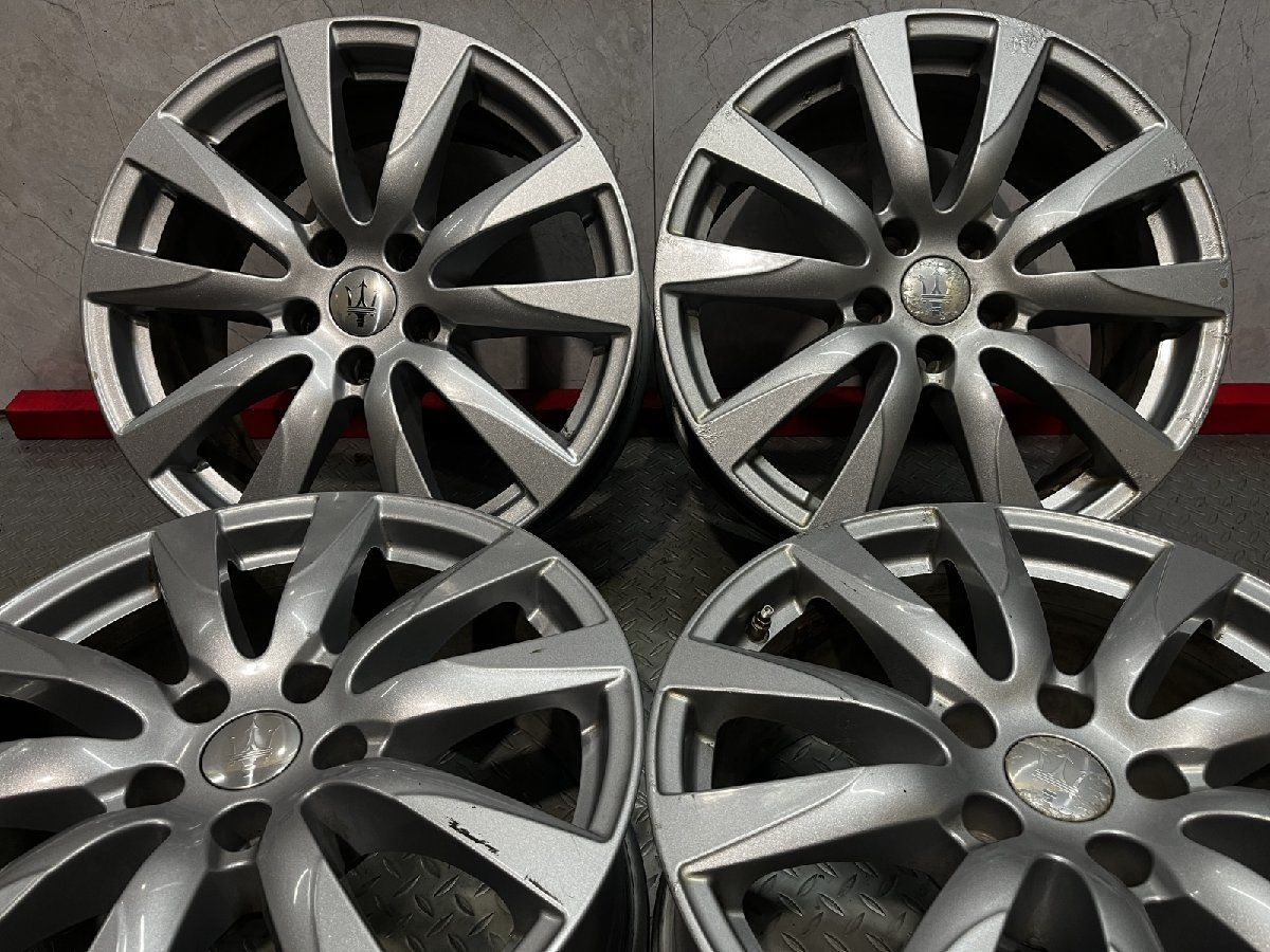 マセラティ レヴァンテ ホイール 18インチ 4本 3 44 空気圧センサー付 KHZ 002