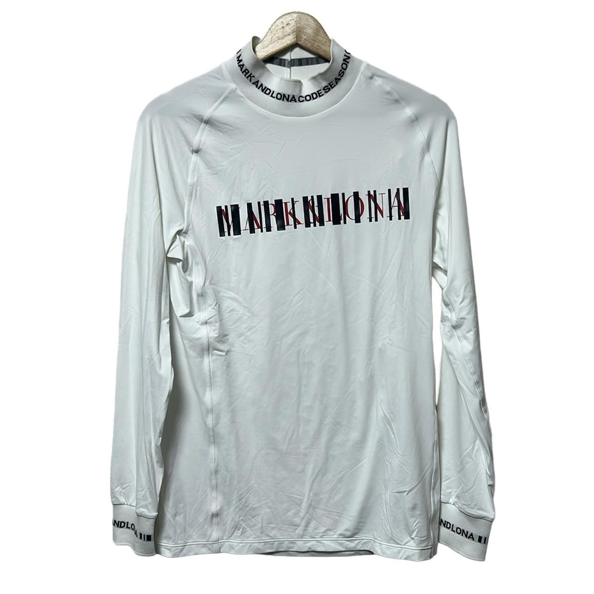 MARK&LONA(マークアンドロナ) 長袖カットソー サイズ46 XL メンズ - 白