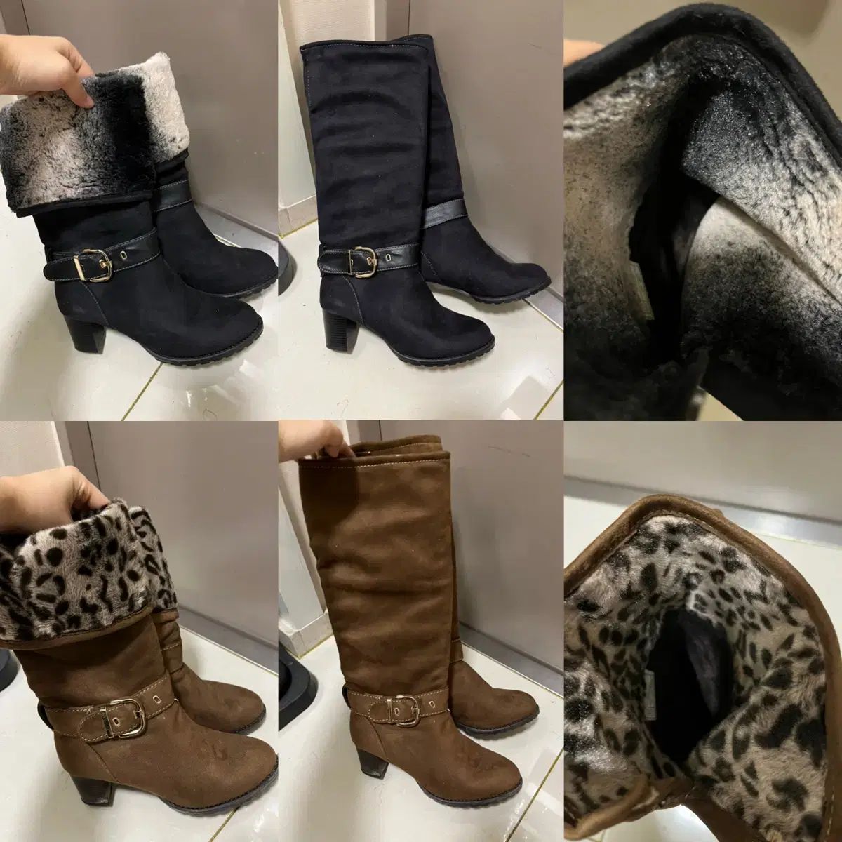 レディース 240 冬ブーツ ブラック ブラウン まとめ