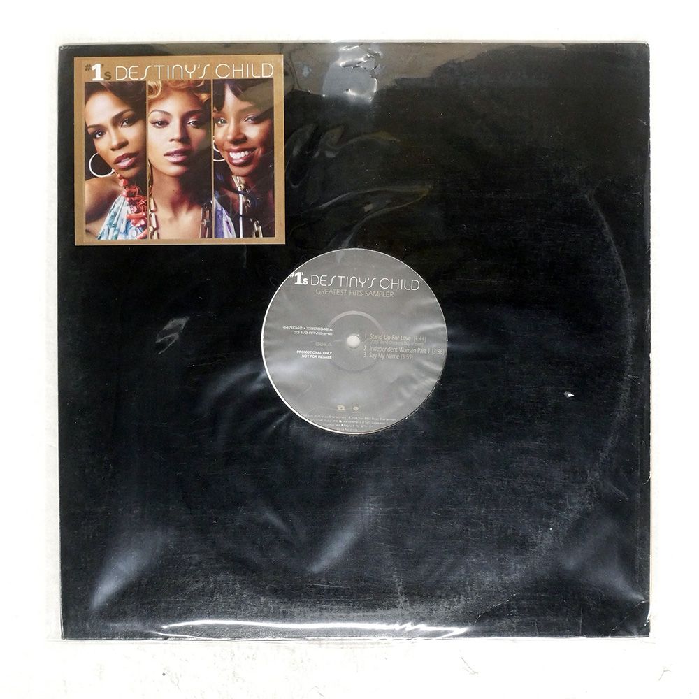 US盤 DESTINY'S CHILD/#1'S - GREATEST HITS SAMPLER/SONY XSS78342 12