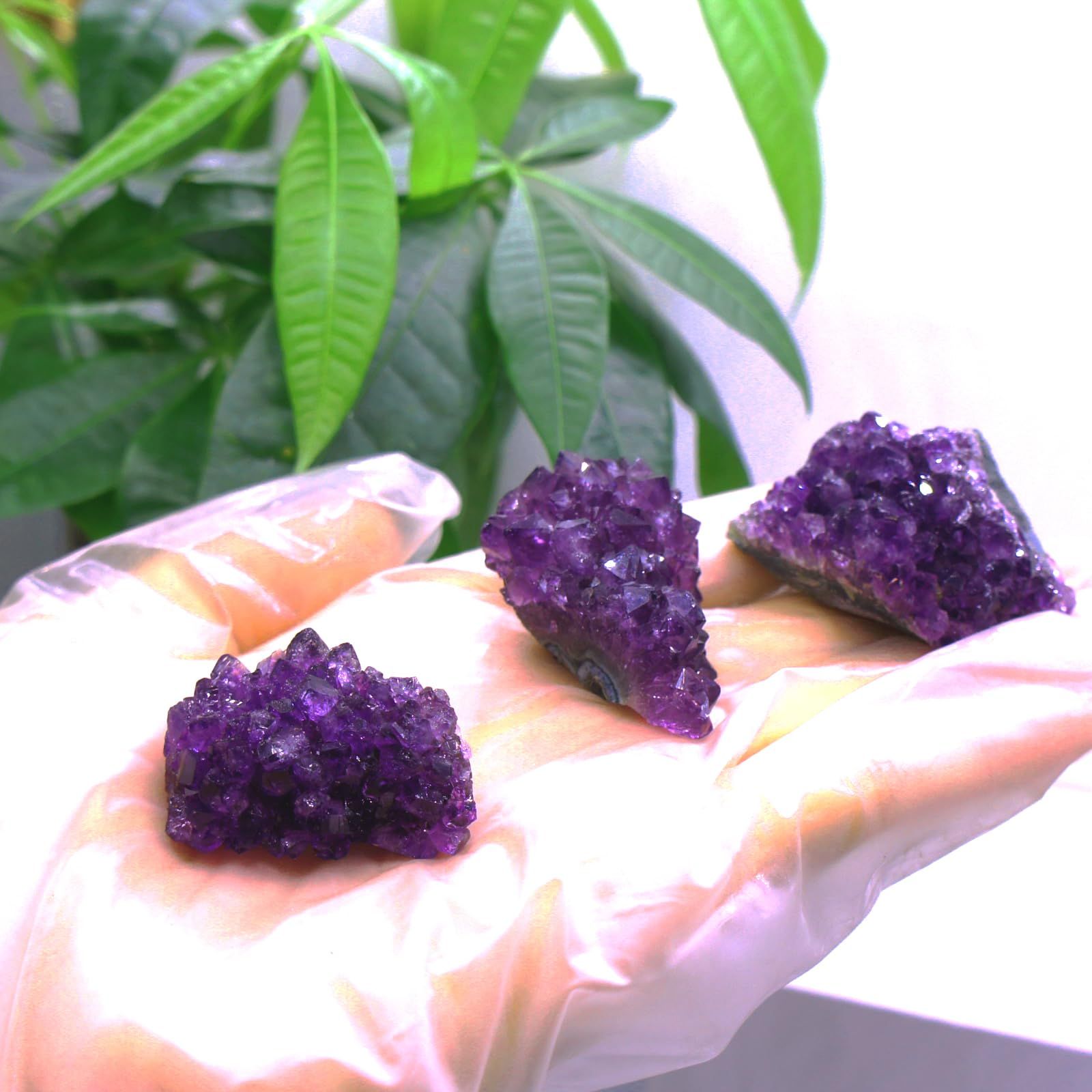 新品 [TANAKA・YA] 完全天然石 アメジスト 上品 厳選 紫水晶 美しい