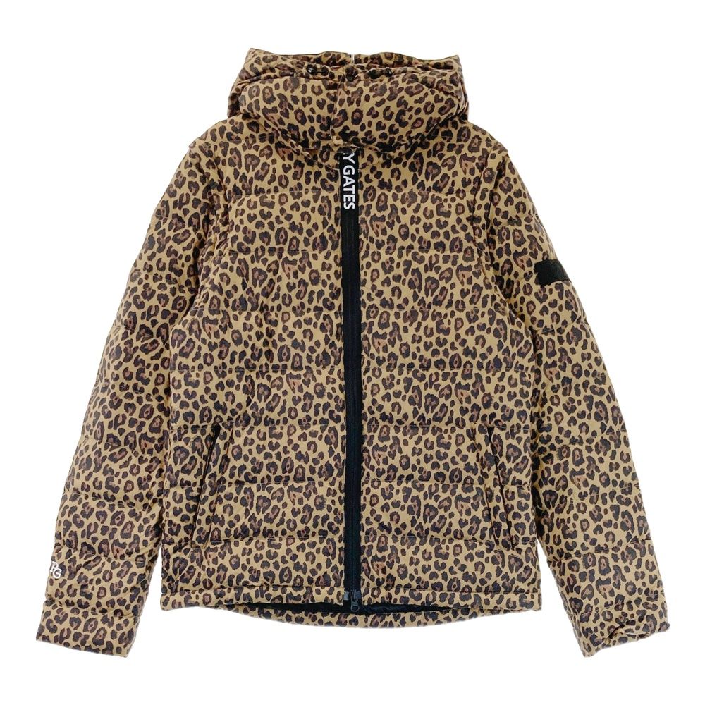 サイズ 5 PEARLY GATES パーリーゲイツ 4WAY ダウンジャケット レオパード柄 ブラウン系 240101397270 ゴルフウェア メンズ ストスト