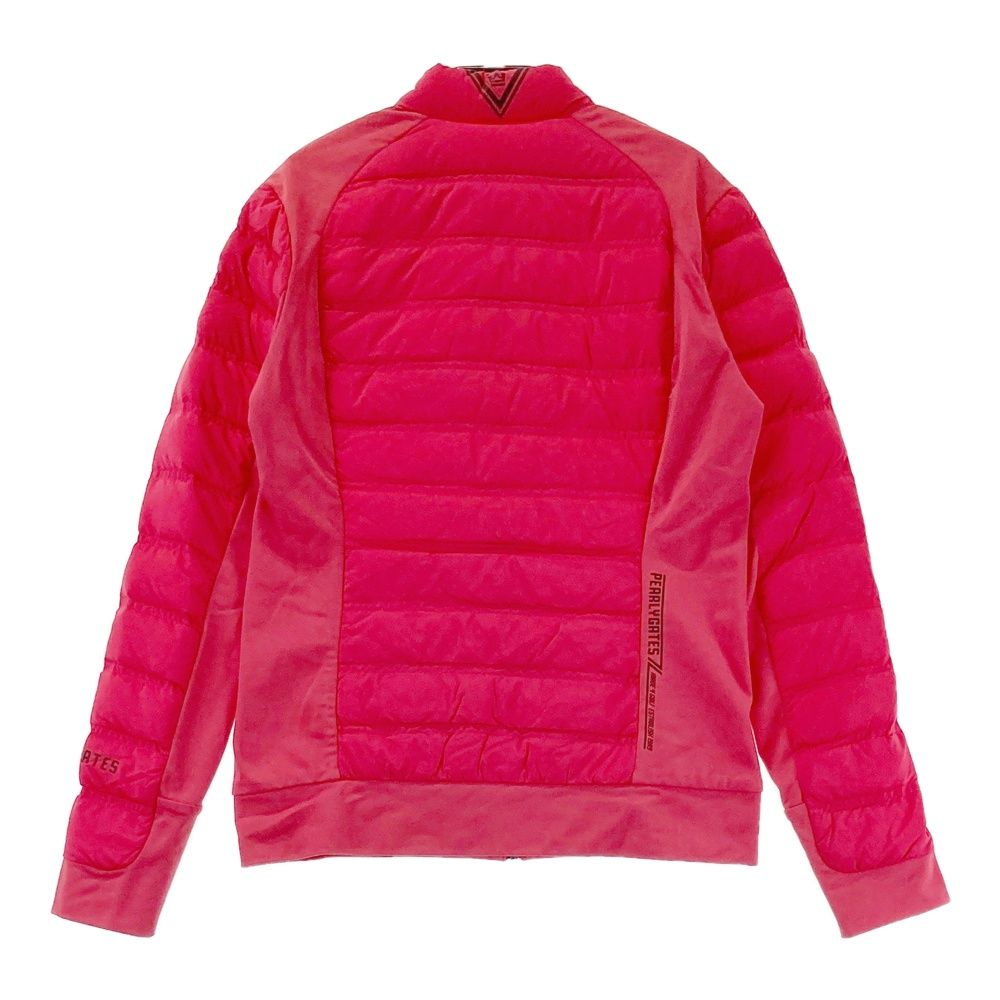 サイズ 0 PEARLY GATES パーリーゲイツ 韓国モデル ダウンジャケット ピンク系 ゴルフウェア レディース ストスト