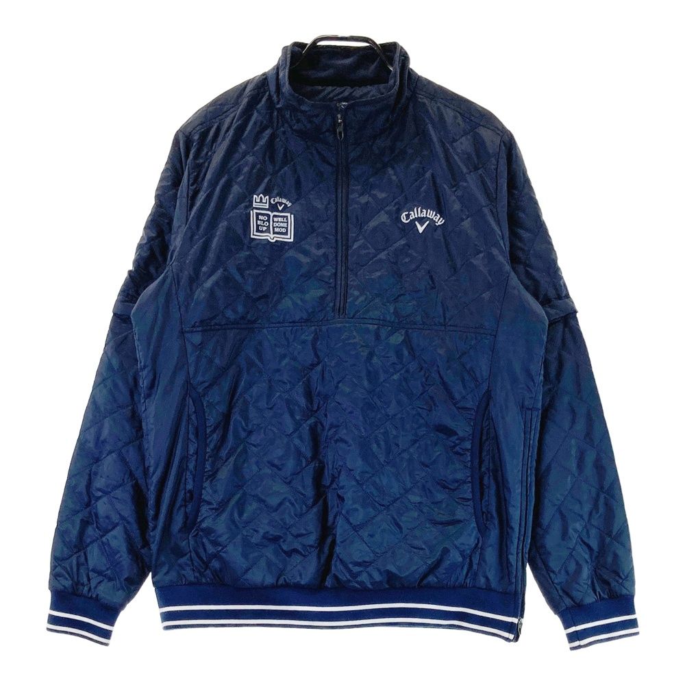 サイズ LL CALLAWAY キャロウェイ 2WAY 中綿ジャケット ネイビー系 240101436945 ゴルフウェア メンズ ストスト