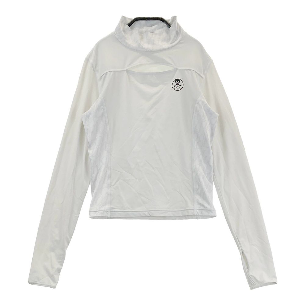 サイズ 36 MARK-LONA マークアンドロナ ハイネック長袖インナーTシャツ グレー系 240101546320 ゴルフウェア レディース ストスト
