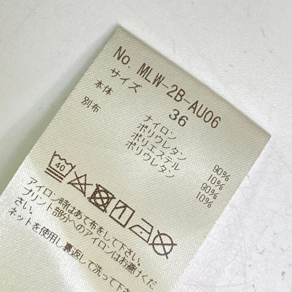  サイズ 36 MARK-LONA マークアンドロナ ハイネック長袖インナーTシャツ グレー系 ゴルフウェア レディース ストスト シャツ レディースウェア