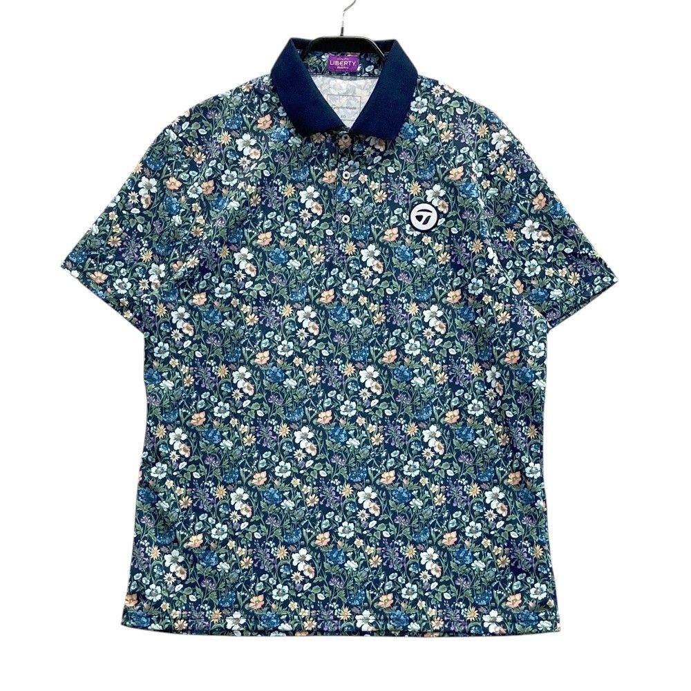 サイズ：XO TAYLOR MADE テーラーメイド 半袖ポロシャツ LIBERTY 花柄