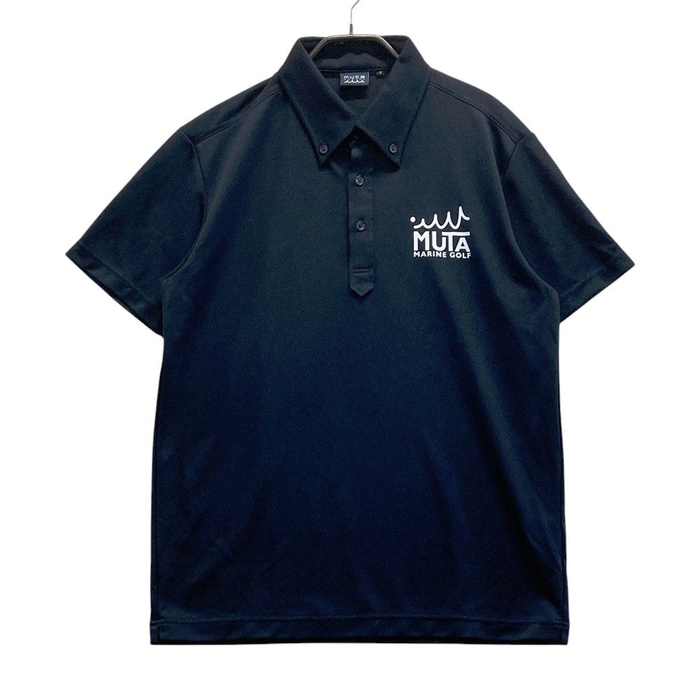 サイズ 7 MUTA MARINE ムータマリン 半袖ポロシャツ ボタンダウン ネイビー系 240101550844 ゴルフウェア メンズ ストスト