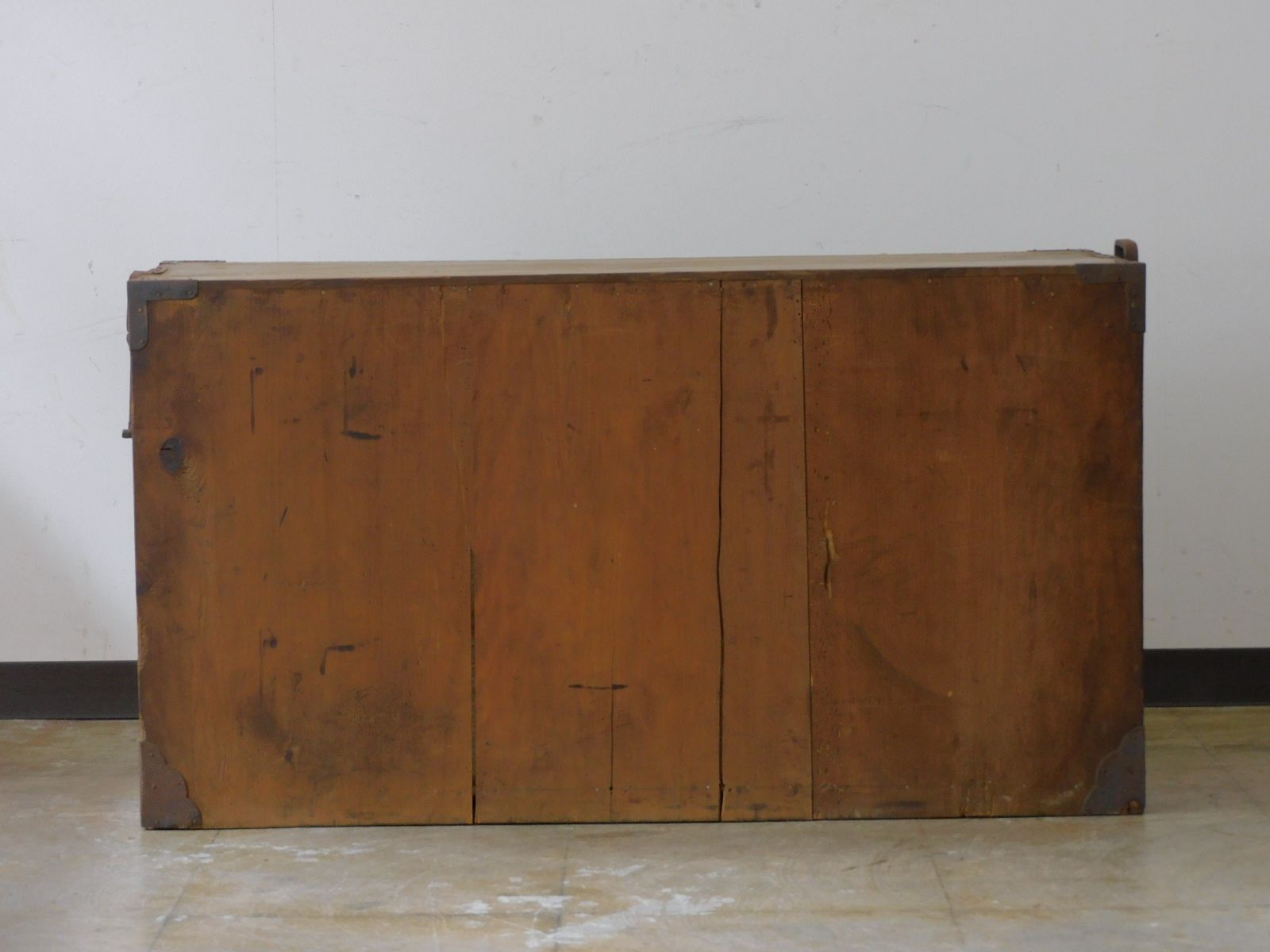 丸金具 時代箪笥 HK-a-05692 / たんす アンティーク チェスト 知工箪笥