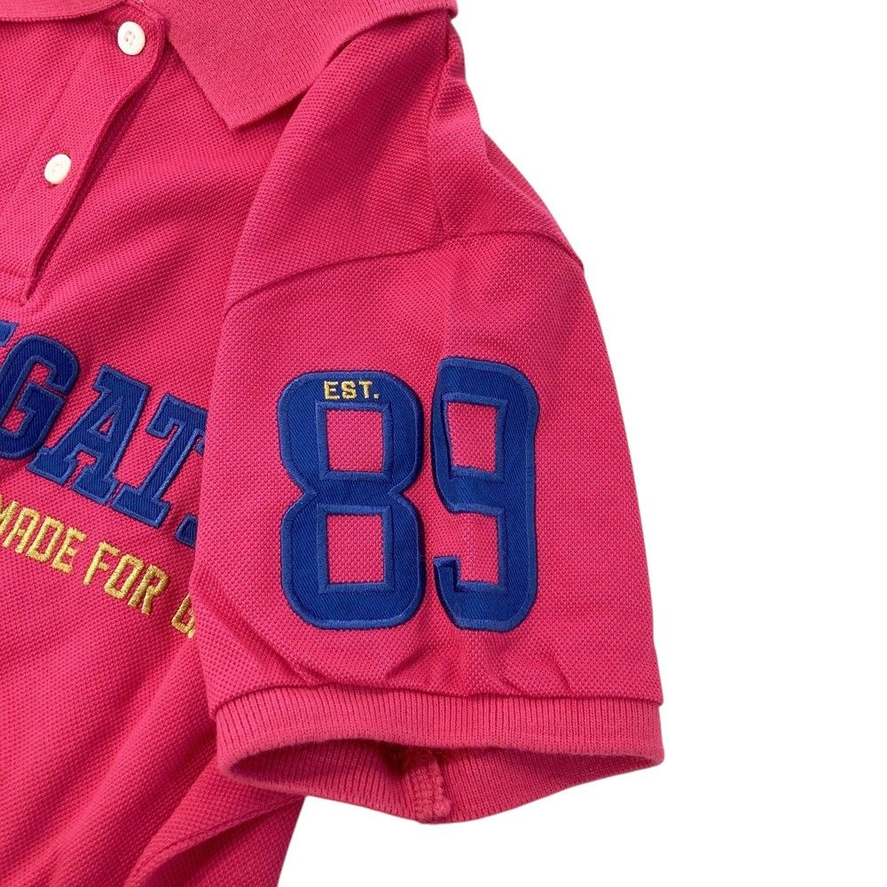 サイズ：0 PEARLY GATES パーリーゲイツ フロントロゴ 半袖ポロシャツ