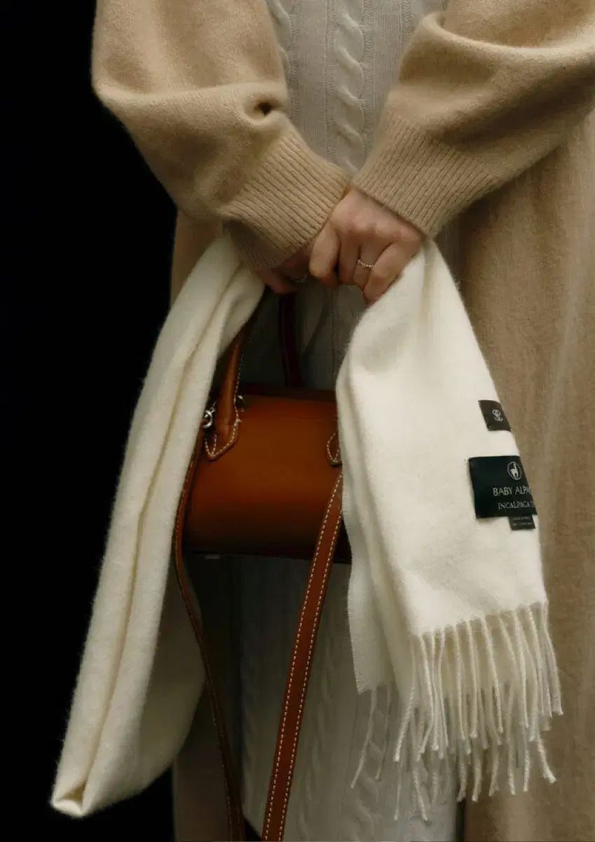 SIE アンビエント ベイビー アルパカ マフラー