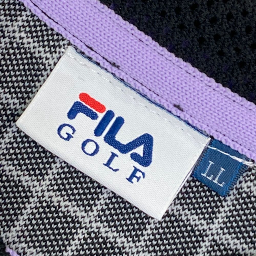 サイズ：LL FILA GOLF フィラゴルフ SC5DL441 ニット半袖 ポロ